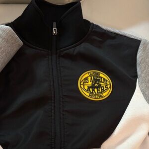 NBA Black Jacket with Logo